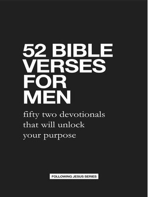 cover image of 52 Bible Verses for Men